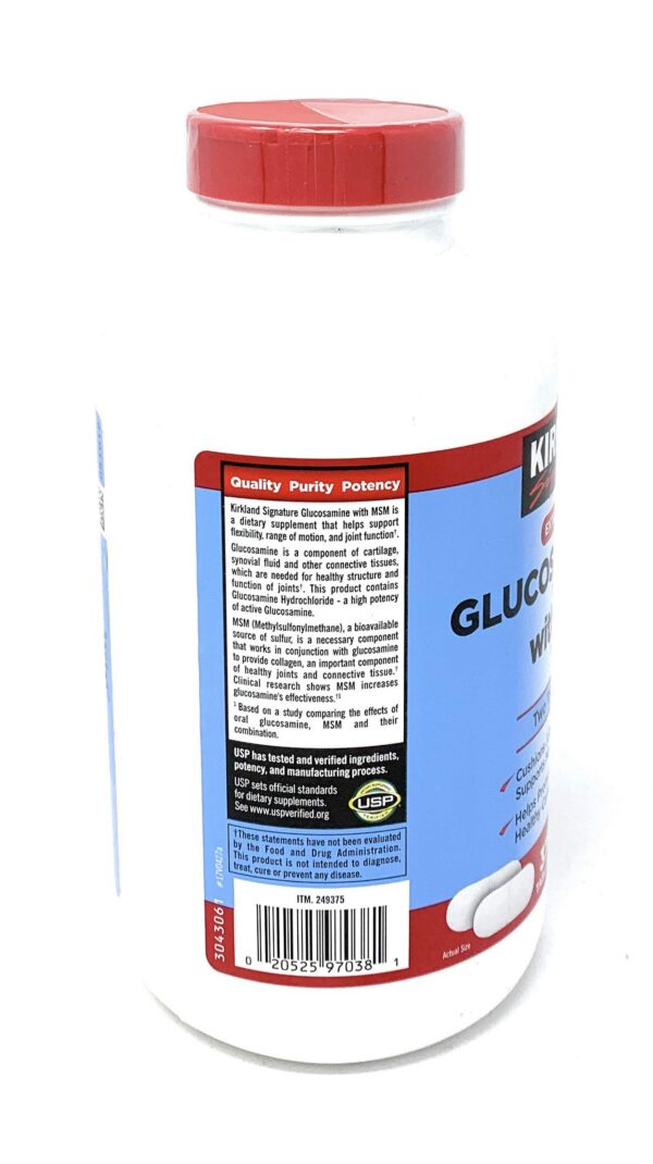 Frasco kirkland glucosamina tabletas