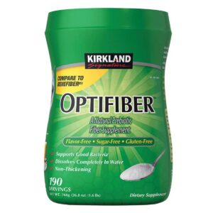 Version 1.0.0 Kirkland OPTIFIBER suplemento fibra natural 190 porciones