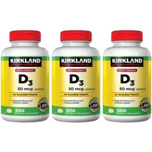Version 1.0.0 Frasco Kirkland Signature Vitamina D3 2000 UI