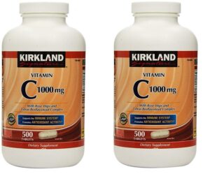Version 1.0.0 Frasco Kirkland Vitamina C Rosa Mosqueta 1000 mg