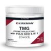 Kirkman polvo TMG ácido fólico B12 suplemento 8oz