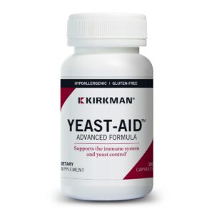 Kirkman Yeast-Aid fórmula avanzada 100 cápsulas vegetarianas