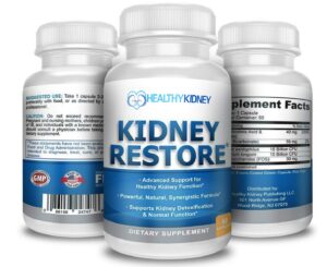 Kit 3 pack suplementos Kidney Restore para función renal