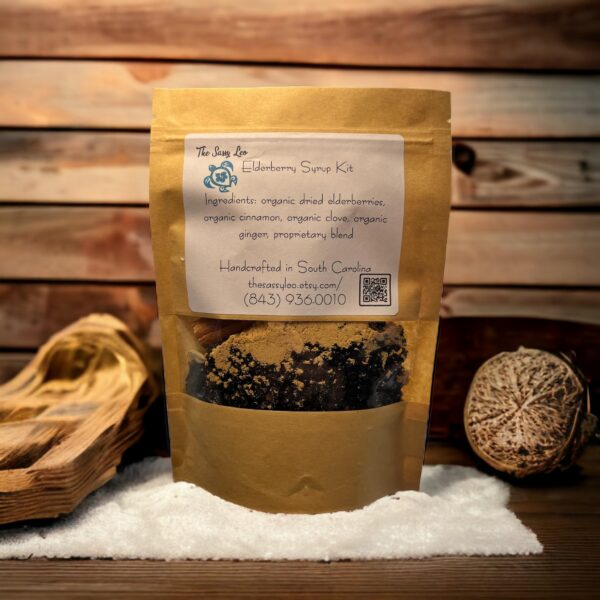 Kit completo para preparar jarabe de saúco en casa The Sassy Leo