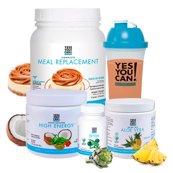 Version 1.0.0 Kit completo Yes You Can! Detox Plus con botella mezcladora