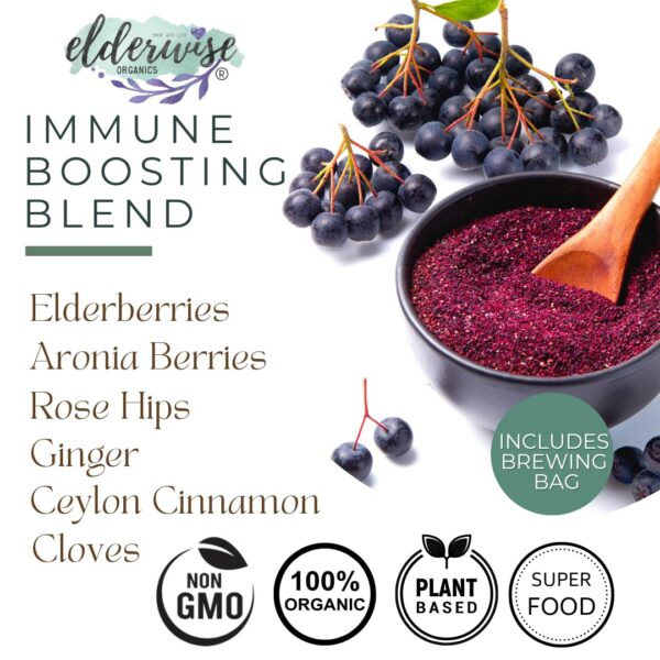 Kit jarabe natural saúco aronia Elderwise