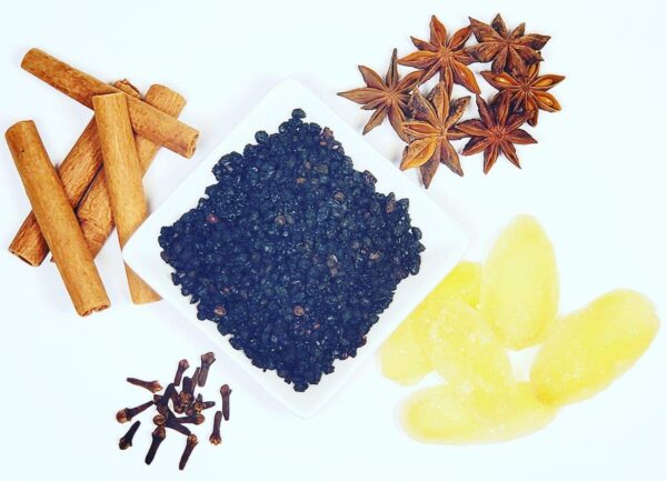 Kit de jarabe de saúco orgánico caja NIANWUDU