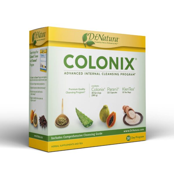 Version 1.0.0 Kit limpieza colon DrNatura Colonix polvo psyllium y cápsulas