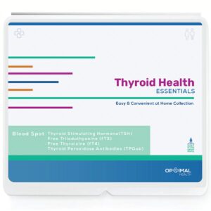 Kit Optimal Thyroid para prueba tiroidea en casa