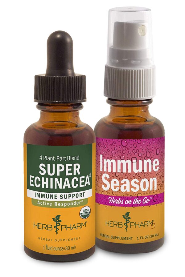 Kit Super Equinácea Herb Pharm extracto y spray inmunidad