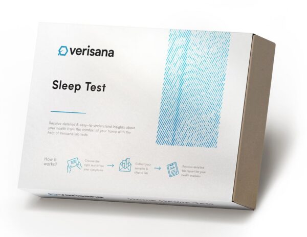Kit test de sueño Verisana cortisol y melatonina con caja