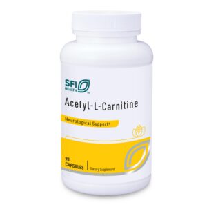 Klaire Labs Acetyl-L-Carnitine 500 mg frasco