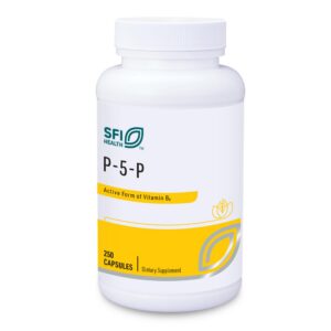 Klaire Labs P-5-P vitamina B6 30mg frasco 100 cápsulas