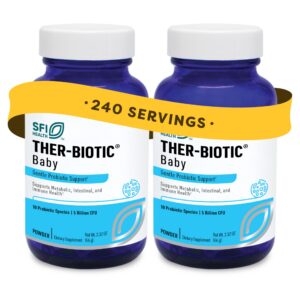 Klaire Labs Ther-Biotic Baby probiótico en polvo para bebés frasco