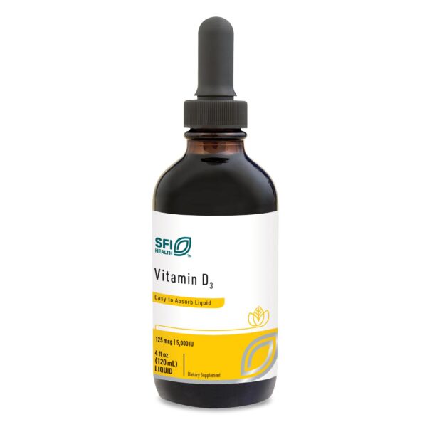 Klaire Labs vitamina d3 gotas líquidas botella 120ml
