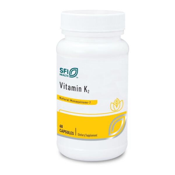 Klaire Labs vitamina k2 mk7 60 cápsulas frasco