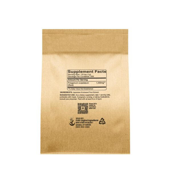 Etiqueta del Knotweed japonés