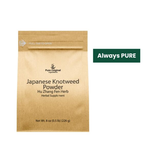 Knotweed japonés polvo detalle