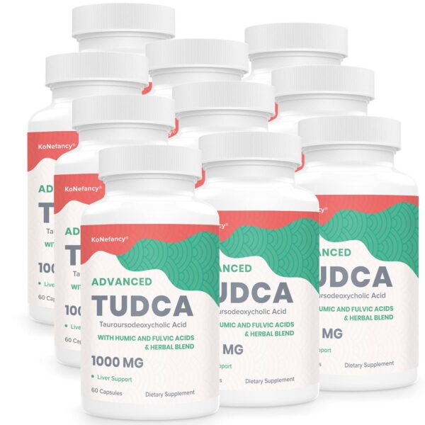 KoNefancy TUDCA cápsulas veganas frasco