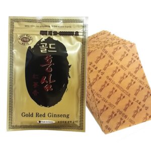 Frente del parche Powerstrips de ginseng rojo coreano