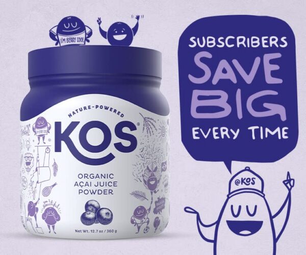 Batidos con acai y toppings