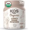 KOS polvo orgánico melena de león superalimento nootrópico vegano