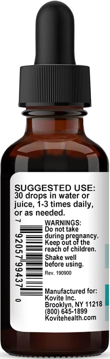 Kovite Adrenal Rx frasco con gotero