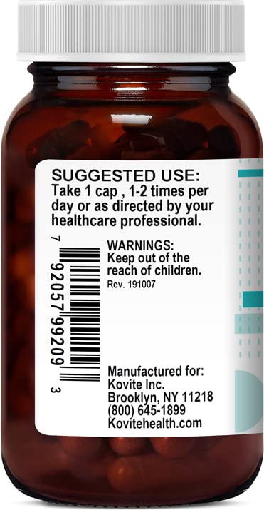 Kovite cápsulas cúrcuma 95% curcuminoides con piperina absorbción