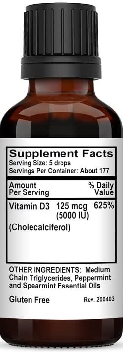 Version 1.0.0 Frasco Kovite D3 gotas menta con gotero