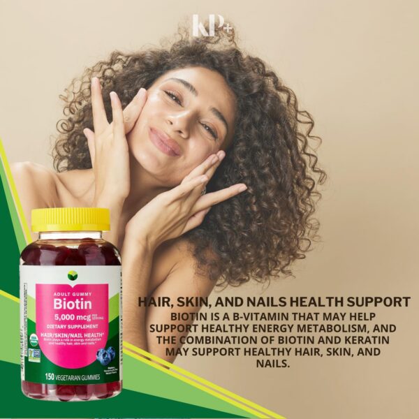 Envase KP+ Biotina gomitas