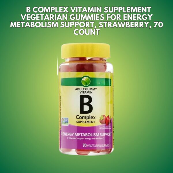 Version 1.0.0 Envase de 70 gomitas de vitamina B Complex