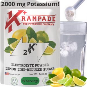 Krampade Electrolytes polvo frente etiqueta