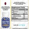 Version 1.0.0 Cápsulas SoftGels de krill en primer plano