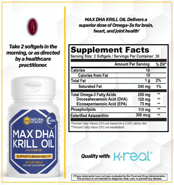 Version 1.0.0 Cápsulas SoftGels de krill en primer plano