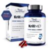 KrillMD botella de aceite de krill - frontal