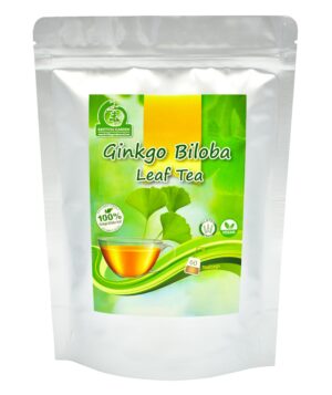 Paquete de té de hojas de ginkgo biloba 60 bolsas