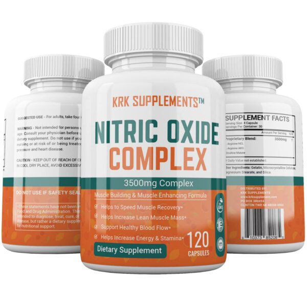 Cápsulas de L-Arginina AKG Citrulina Malato