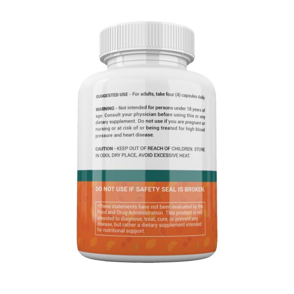 Frasco de 120 cápsulas