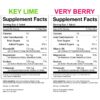 KSPtabs Berry & Lime pack de 6 sabores frambuesa-lima