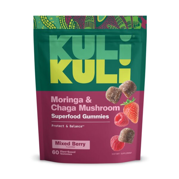 Kuli Kuli gomitas energéticas con moringa sabor manzana verde