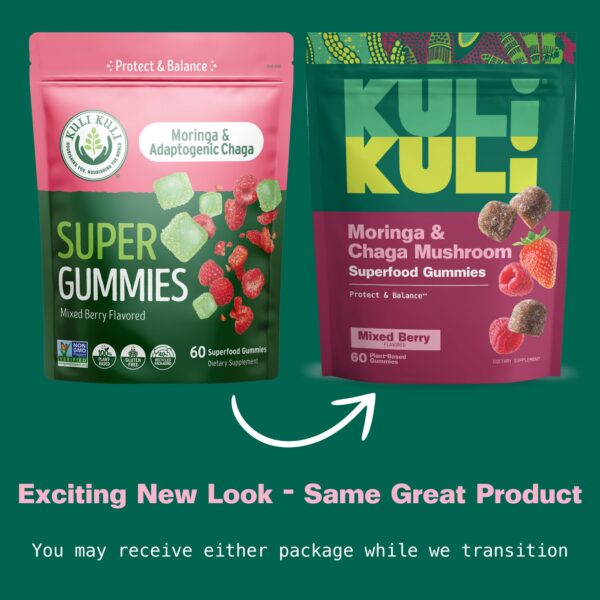 Kuli Kuli gomitas energéticas sabor frutos rojos y limón