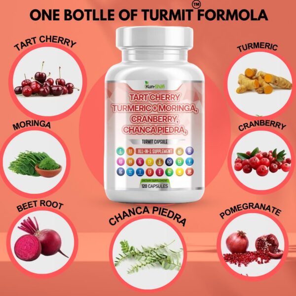 Cápsulas Kun Shafi con mezcla herbal potencia para salud general