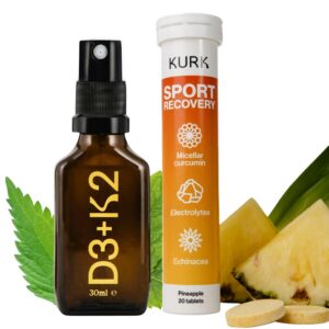 Frente de Kurk D3 K2 spray oral