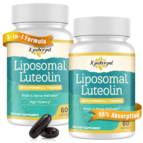 Kynderynl liposomal luteolina frasco frontal