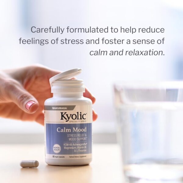 Kyolic Calm Mood suplemento para alivio del estrés
