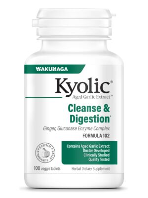 Kyolic extracto de ajo añejado fórmula 102 tabletas vegetarianas