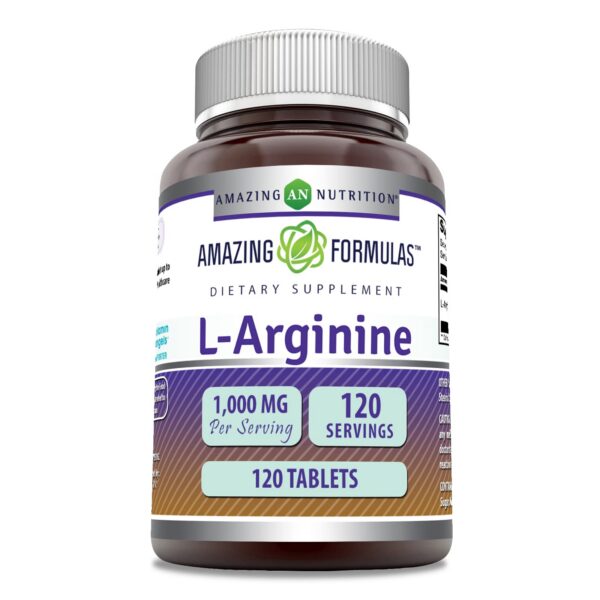 Tabletas L-Arginina 1000 mg