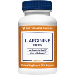 Version 1.0.0 Frasco de L-Arginina 500 mg cápsulas