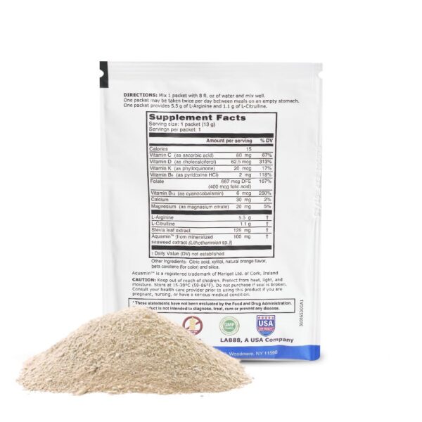 Detalles de porción e ingredientes