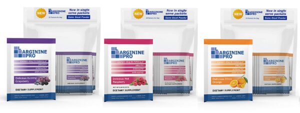 Frente del envase L-ARGININE PRO polvo